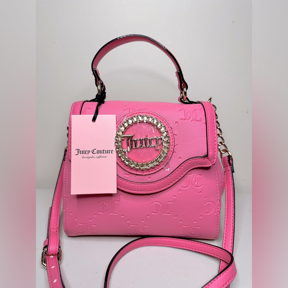 Juicy Couture Pink Lemonade ‘Stay in Circle Crossbody’ bag